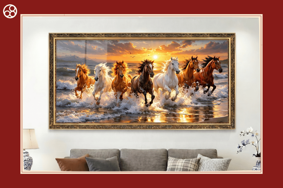1 Số Mẫu Tranh Decor Phòng Khách Đẹp Được Yêu Thích