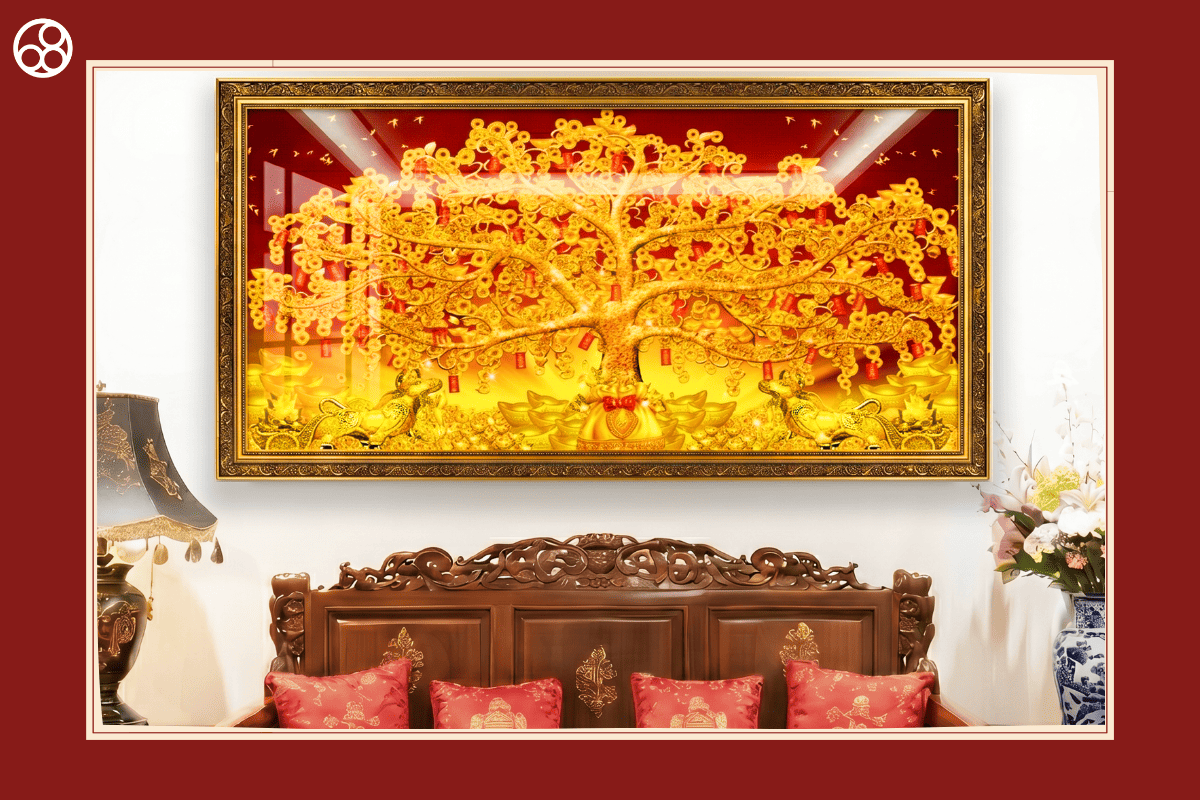 1 Số Mẫu Tranh Decor Phòng Khách Đẹp Được Yêu Thích