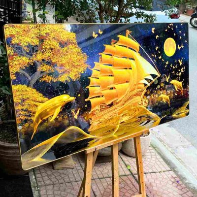 Chất liệu tranh tráng gương 2026 – Cập nhật công nghệ mới, độ bền cao và tính thẩm mỹ vượt trội