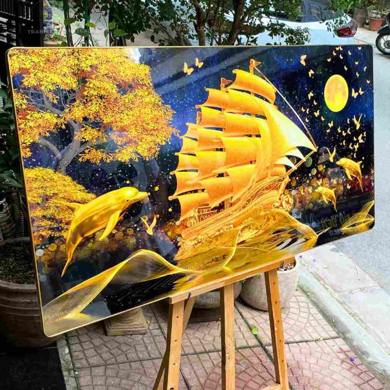 Chất liệu tranh tráng gương 2026 – Cập nhật công nghệ mới, độ bền cao và tính thẩm mỹ vượt trội