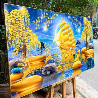 Chất liệu tranh tráng gương 2026 – Cập nhật công nghệ mới, độ bền cao và tính thẩm mỹ vượt trội