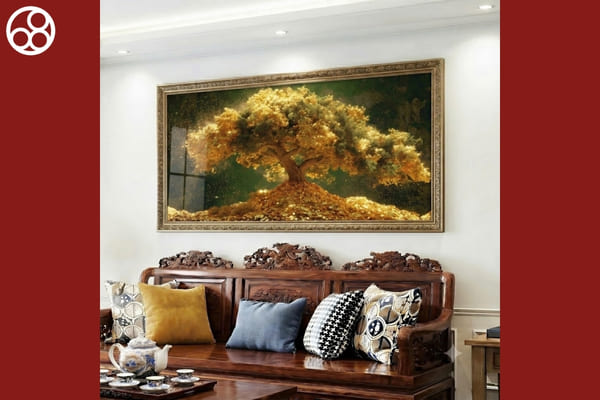 tranh tráng gương giá rẻ